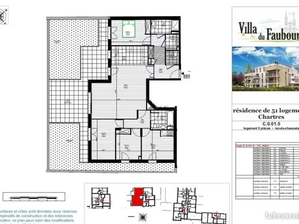 5 pièces proche centre-ville