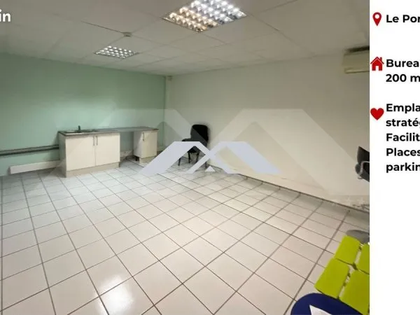 Bureaux 200 m² Le Port