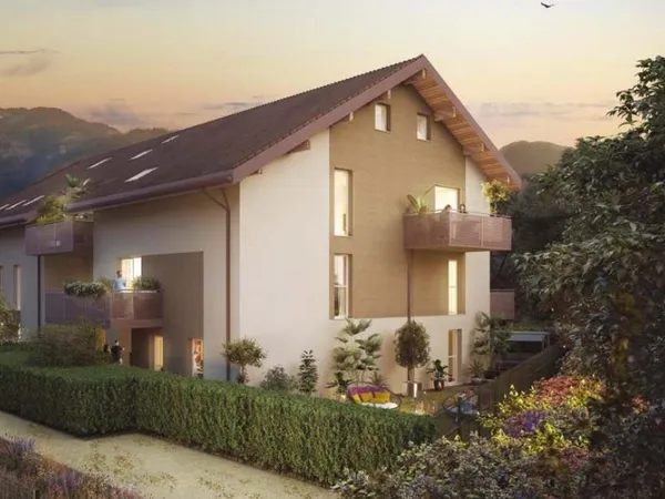 Appartement neuf T4 duplex de 100,17 m2, surface utile de 108,28