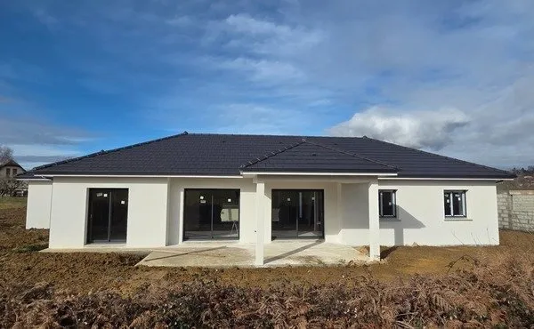 Maison neuve, Serres-Castet, 4 chambres, 615m² jardin, SERRES CASTET (64)