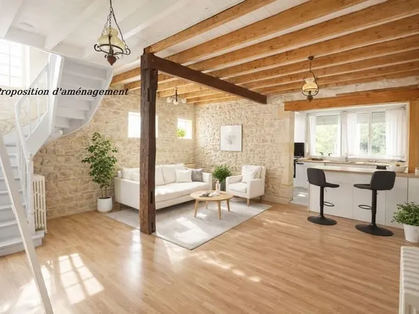 À louer 800 EUR par mois à Marmande : maison de 159.4m2 - Quar