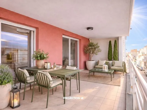 BAS MONTOLIVET - T3 - TERRASSES - BOX EN SUS - 250 000EUR
