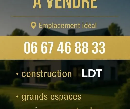Terrain 759 m² Vemars