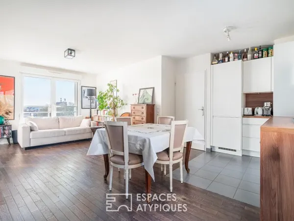 Appartement avec jardin sur le toit