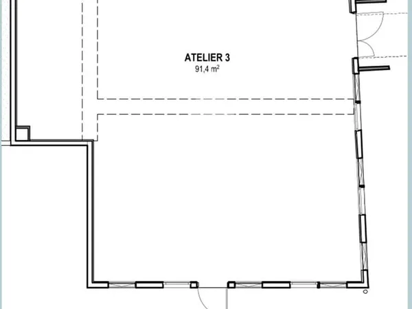 Local d'activité - La Possession 1 pièce(s) 91 m2