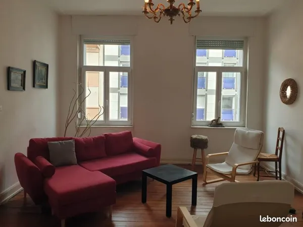 Loue chambre-coloc de 3- 110m2- 9 min à pieds de la gare