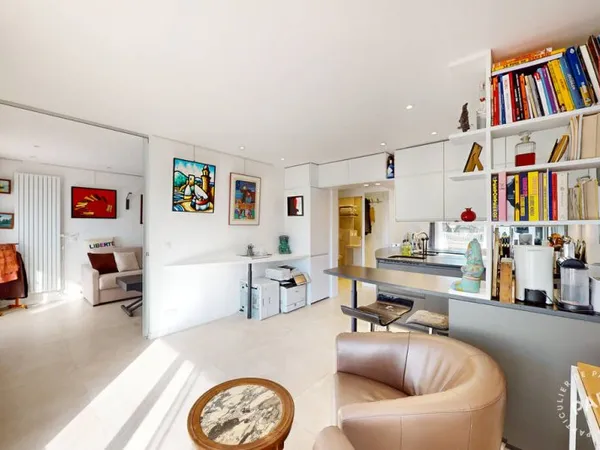 Studio 2 pièces 37 m²