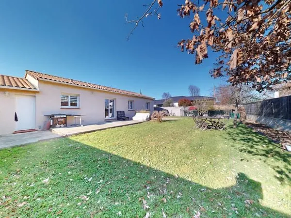 Maison Fonsorbes T4 de plain pied au calme de 90m2 T4 dans u