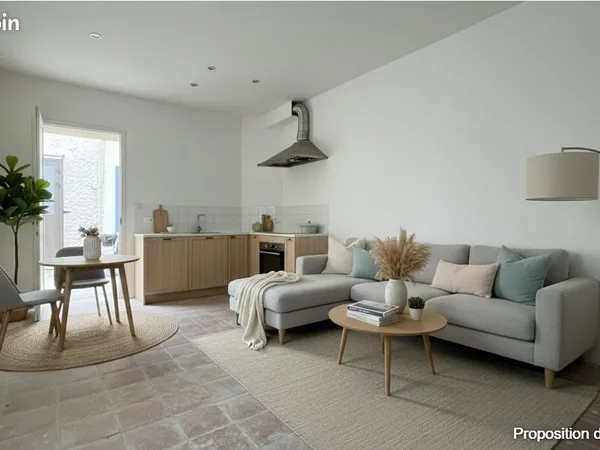 Maison 2 pièces 41 m²