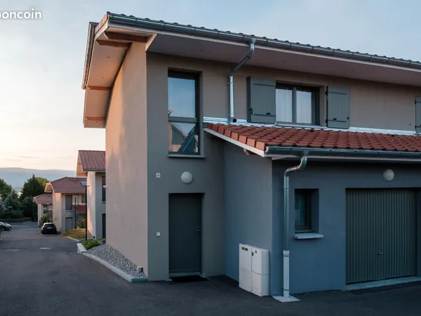 Maison T4 à 100 m du lac Léman