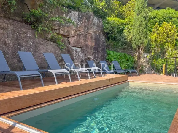 Villa climatisée, rénovée, avec piscine, accès plages à pied