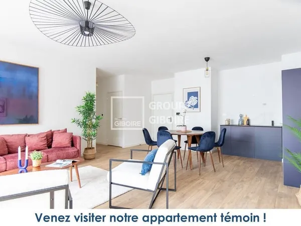 ACHAT - GROUPE GIBOIRE - APPARTEMENT TYPE 6 - CESSON-SEVIGNE - QUARTIER VIASILVA-LES PIERRINS