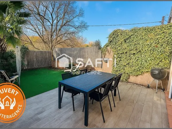 Maison de lotissement T4 79 m2 avec jardin et garage