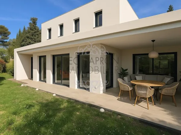 MAISON MODERNE SECTEUR BRUNET AIX EN PROVENCE