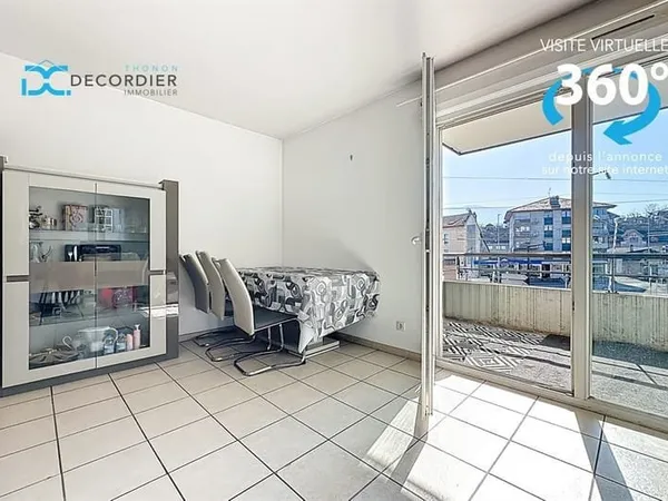 T3 LUMINEUX DE 61,35M² - PROCHE CENTRE-VILLE & GARE - CAVE - 2 PARKINGS COUVERTS !