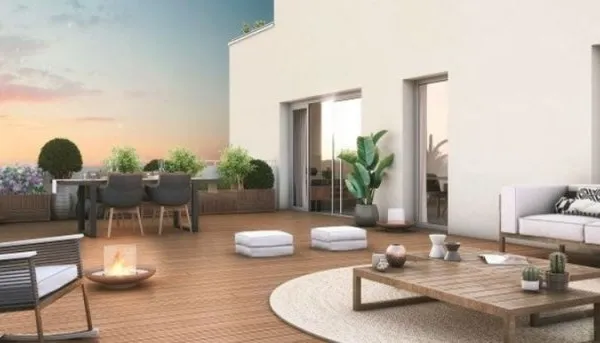 A VISITER !!MAGNIFIQUE 5 PIECES DERNIER ETAGE AVEC GRANDE TERRASSE