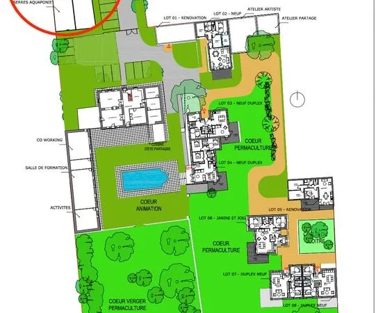 Terrain d'activité professionnelle avec permis purgé Dompierre-sur-Mer