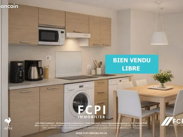 Appartement 2 pièces 42 m²