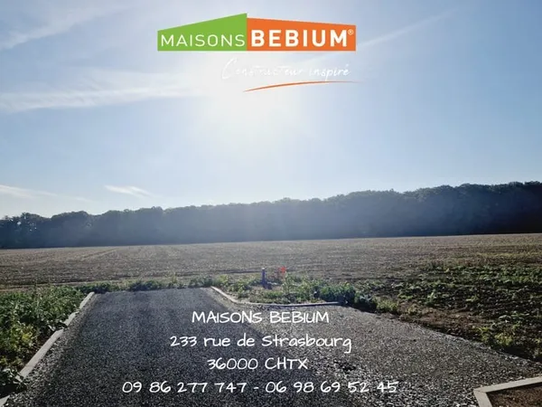 Terrain à bâtir de 700 m² à AMBRAULT (36)