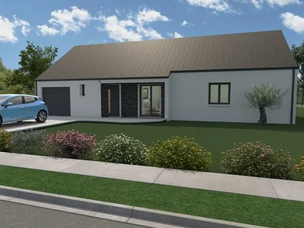 Maison neuve sur Trainou