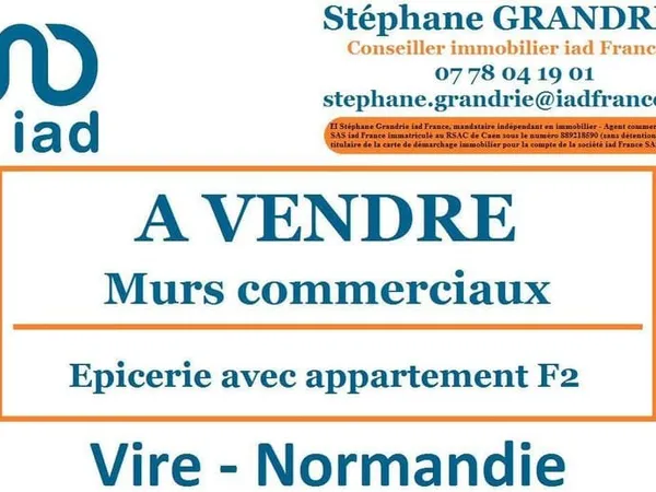 Local commercial 2 pièces 100 m²