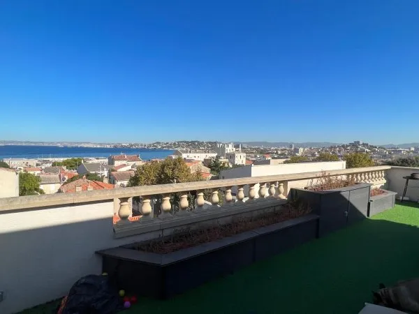 T3 D'EXCEPTION DERNIER ÉTAGE VUE MER
