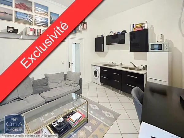 Appartement 2 pièces 29 m²