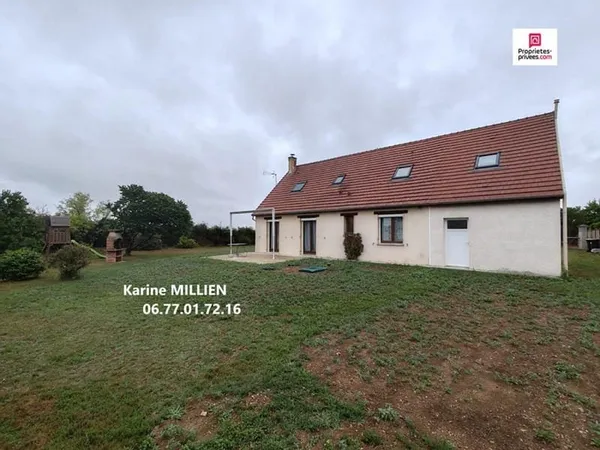 MUZY 27650 Maison individuelle - 1 étage - 4 chambres - Garage - Terrain - 229 500 HAI