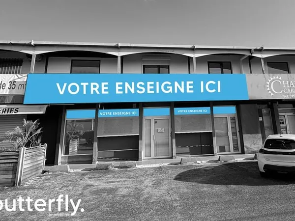 Local commercial JARRY - 136m2 en Rdc, très forte visibilité
