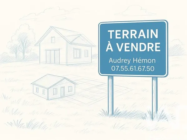 Terrain 710 m²