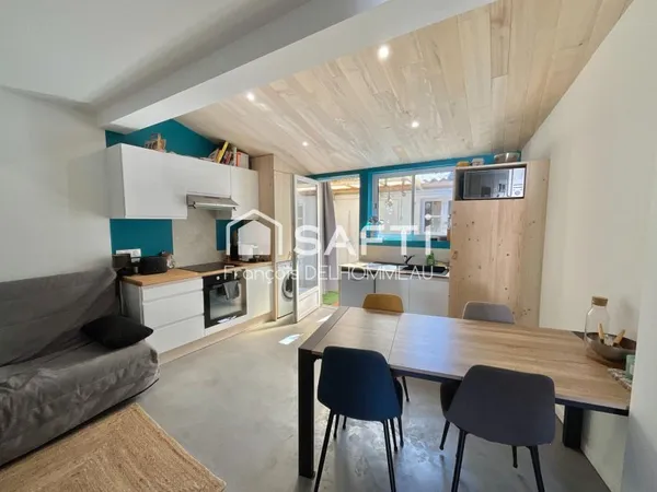 Maison de 30m2 situé à la chaume avec courette et local de stockage