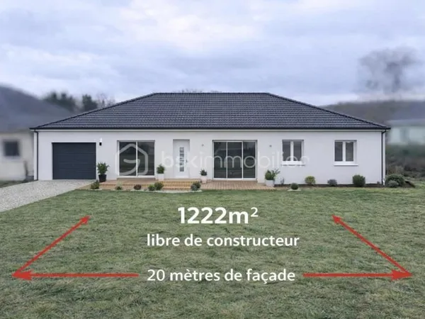 RARE À TOURNES - 1 222 m² constructibles, réseaux en bordure, à saisir !