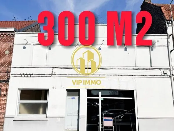 Local 300 m² Marquette-lez-Lille