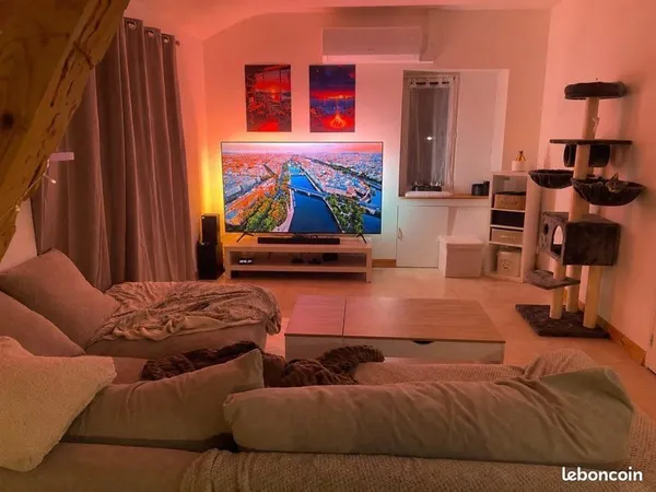 À louer - Appartement meublé T3 lumineux au Cheylard