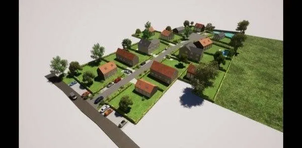 Terrain constructible 905 m²