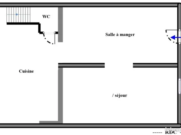 A louer Maison T4 à Haux