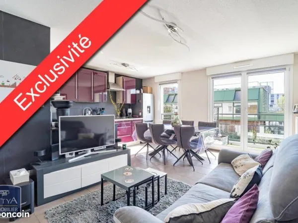 Appartement 3 pièces 57 m²