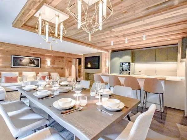 Appartement de luxe de 3 chambres en plan hors d'oeuvre à 30 secondes à pied des pistes - Prêt à emm