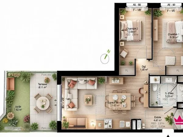 T3 compact pour un prix tout doux, idéal 1ere acquisition, offre commerciale en cours à saisir !