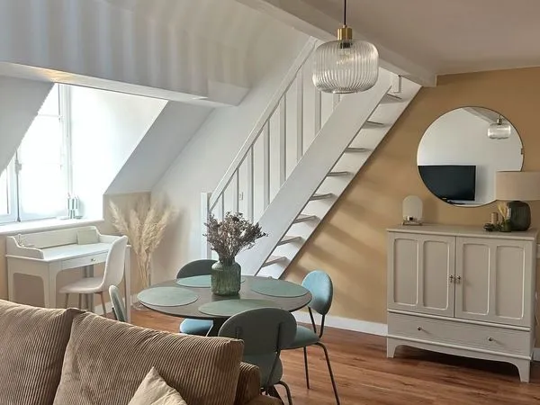 Duplex meublé 38 m² - centre-ville - à 2 min de la mer