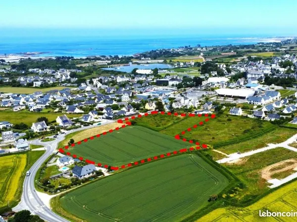 Terrain 502 m² Plouguerneau