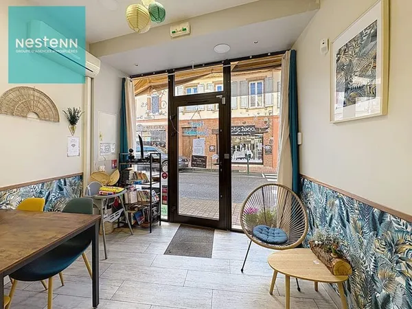 Local à vendre de 71m2 avec cave, au centre ville de Villefranche de Lauragais