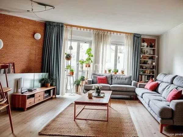 Appartement 2 pièces 57 m²
