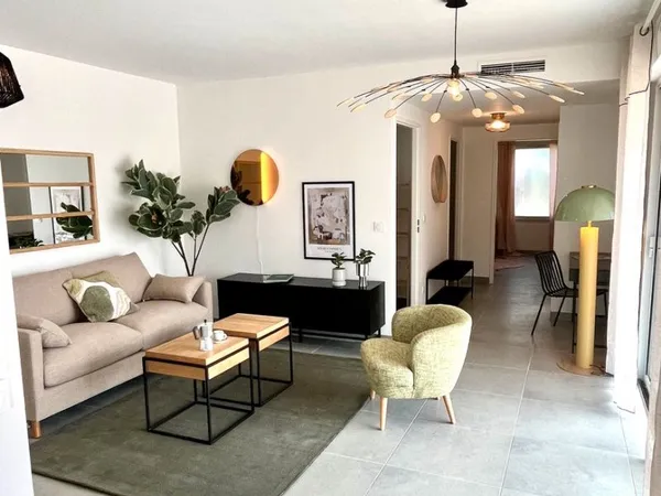 Appartement 3 pièces avec jardin, terrasses et parking - AIX EN PROVENCE