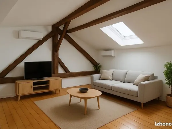 Beau duplex entièrement rénové et très lumineux