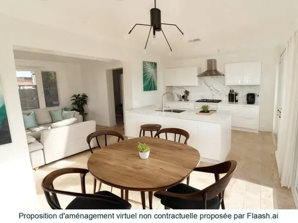 Maison rénovée, 78m², 3c ahmbres, garages , jardin