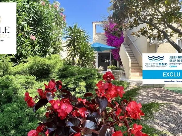 CARNON EST VILLA F6 AVEC BEAU JARDIN ET GARAGE