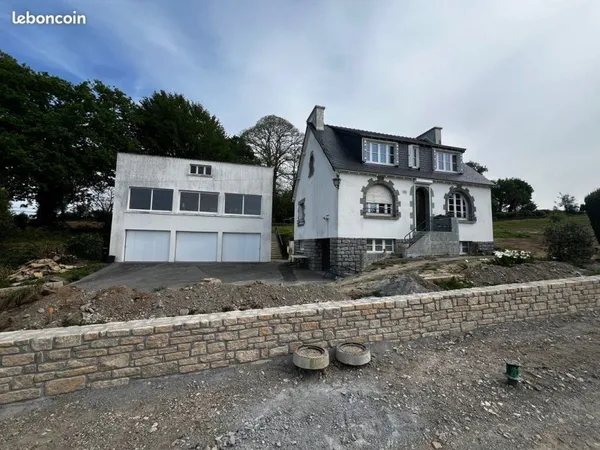 Maison vue mer et garage 140 m² aménageable