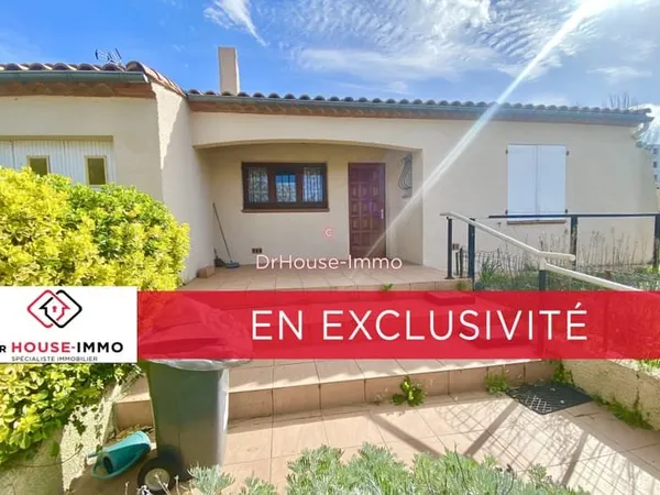 Maison 4 faces, secteur Grazailles, 3 chambres, garage, jardin
