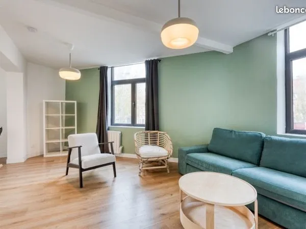 T2 meublé 42m² - Quartier Hommelet - DISPONIBLE IMMÉDIATEMENT